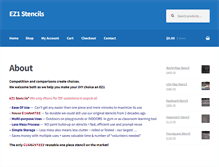 Tablet Screenshot of ez1stencil.com
